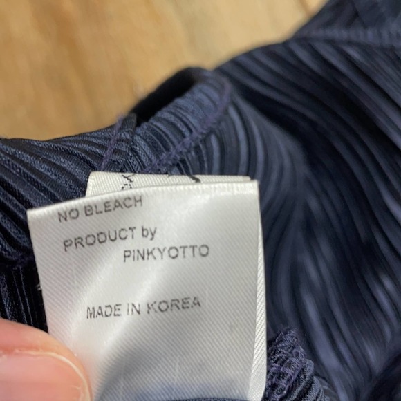 Pinkyotto New York Navy Pleated Jumpsuit - Picture 10 of 10